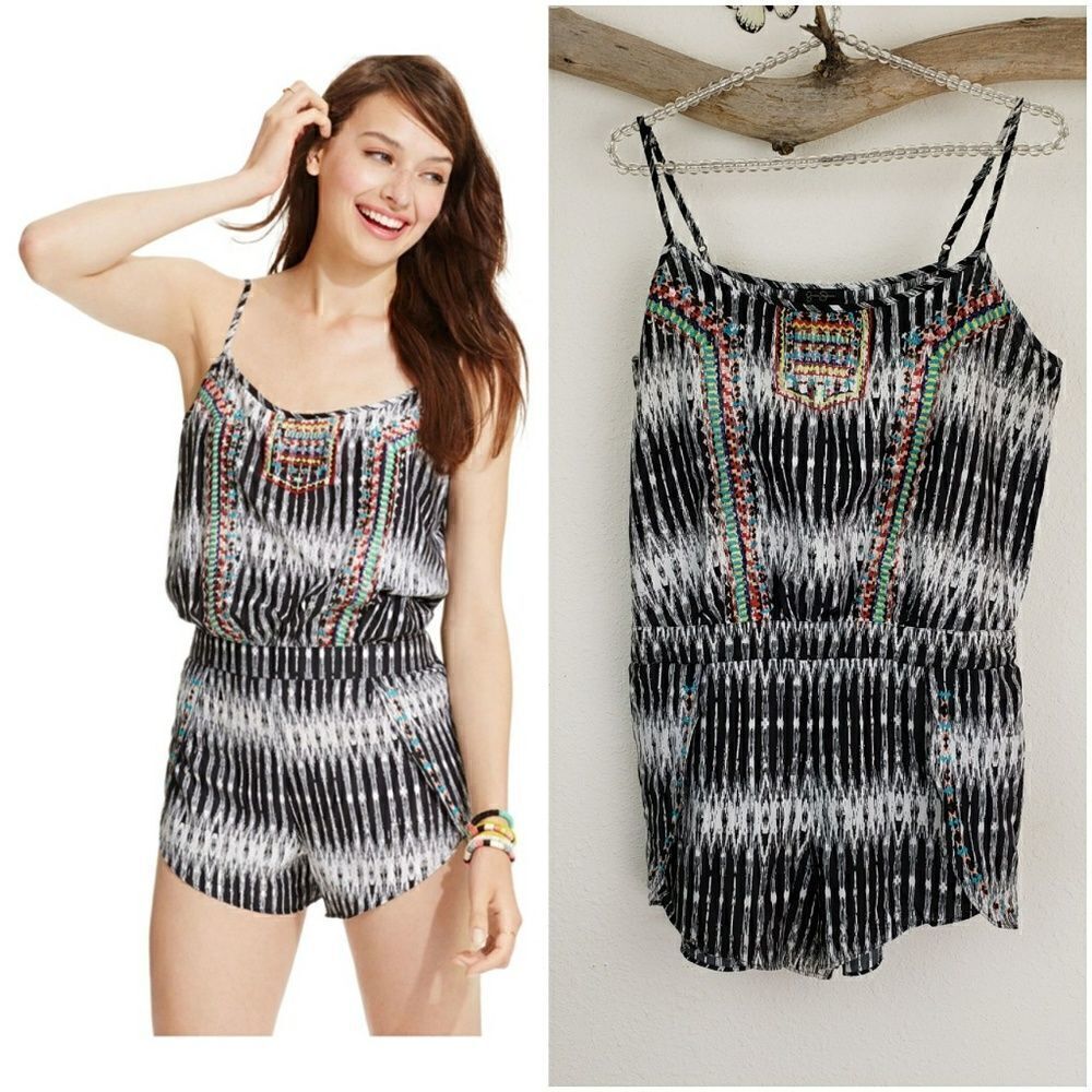 Jessica Simpson Noa embroidered romper